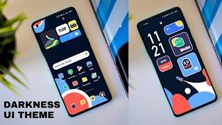 Darkness UI Theme for oppo and realme || New Lock Screen || New 2021 Theme||