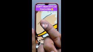 HOW TO MAKE TOUCH PEN/STYLUS️#shorts #shortvideo