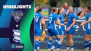 Lily Crosthwaite's Solo Strike Secures Durham's 1-0 Win Over Birmingham! | Highlights | BWC 24/25