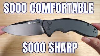 NEW RELEASE 2024 BEST BUDGET FOLDKING EDC KNIFE SENCUT CYBRIX KNIFE REVIEW #edccooperative #edc