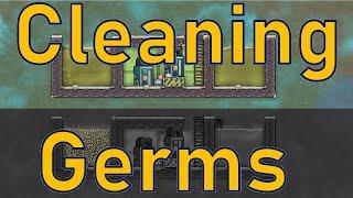 Oxygen Not Included - Tutorial Bites - Cleaning Germs