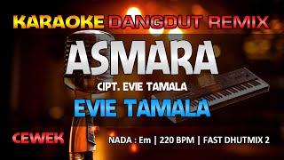 Asmara - Evie Tamala || RoNz Karaoke Dangdut Remix