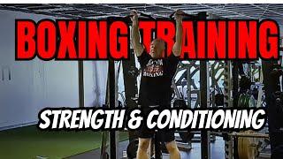 Boxing Training: Beginner/Intermediate Strength & Conditioning