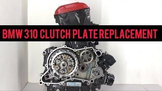 BMW G310 AND RR 310 BIKE SLIPPER CLUTCH REPLACEMENTS//APACHE RR 310 CLUTCH PLATE CHENGE #knoxraider