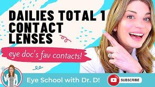 Dailies Total 1 Premium Contact Lenses | Precision 1 Daily Contacts | Eye Doctor's Favorite Contacts
