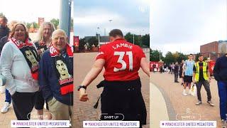 RONALDO EFFECT  - People queuing up to buy Manchester United jerseys at Manchester United's store.