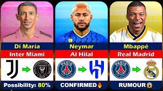 New Confirmed Transfers & Rumours!  ft. Neymar, Mbappé, Haaland…
