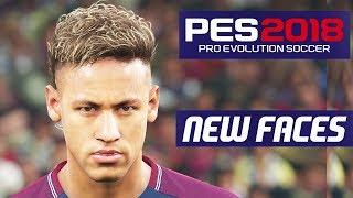 PES 2018 Data Pack 1 New Faces - (Neymar, Suarez, Lukaku + More) (Part 1)