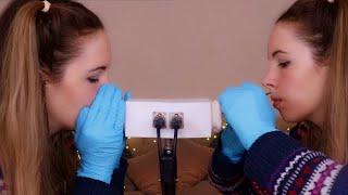 ASMR Twin Ear Cleaning & Mouth Sounds For Extreme Tingles