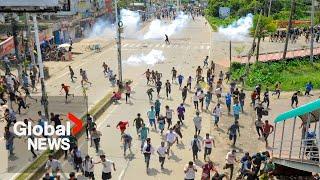 Bangladesh student protests: Deadly clashes continue amid internet outages