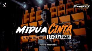 DJ MIDUA CINTA | SLOW BASS VIRAL TIKTOK || Remix by ETAN KALI Project HOREG