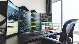 My Vertical Monitors Trading Computer Setup & Software - This is Why I hate it...