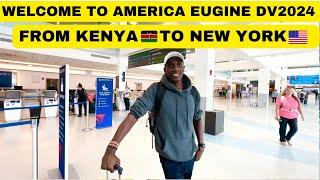 EUGINE DV2024 LOTTERY WINNER ARRIVES IN NEW YORK, USA | DV2024 | DV2025 | GREENCARD LOTTERY