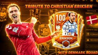 CHRISTIAN ERIKSEN FIFA MOBILE TRIBUTE LEGENDARY CARD UPGRADE || DENMARK SQUAD || FIFA MOBILE 21