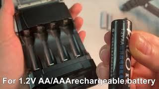 Palo 3000mah 1,2 v aa аккумуляторная батарея nimh ni mh 2a предварительно заряженные аккумуляторные