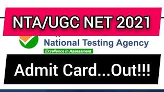 NTA/UGC NET Admit Card 2021 Released!!!  Admit Card Net Exam 2021