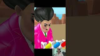 Scary Teacher 3D vs Squid Game Long Hand Pick Fruit From Above 5 Time Challenge #shortsvideo