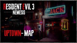 RESIDENT EVIL 3 NEMESIS Fan Remake Uptown Map