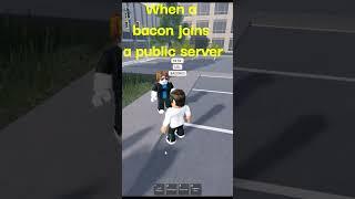 When a Roblox bacon joins an ER:LC Public server... #shorts