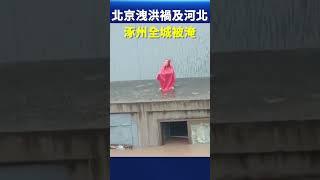 北京洩洪禍及河北 涿州全城被淹｜ #新唐人電視台