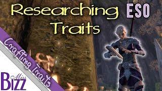 ESO Researching Guide - Elder Scrolls Online Trait Research, How to Research Traits