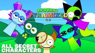 INCREDIBOX SPRUNKI PYRAMIXED 0.9 | SPRUNKI UNLOCK ALL SECRET CHARACTERS | PYRAMIX | KIKI and BOUBA