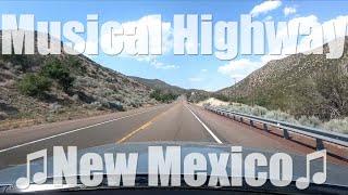 What's it like driving on the Musical Highway in New Mexico.  Plays "America The Beautiful" #shorts