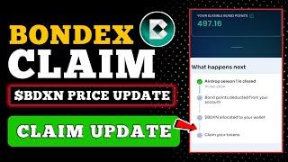 Bondex Airdrop Claim Update  Bondex Airdrop Latest Update 