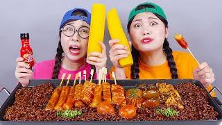 Mì Tương Đen TTeokbokki Mukbang DONA Việt Nam