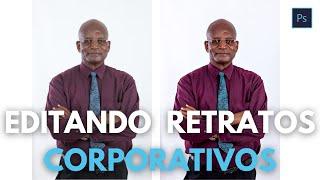 Como Editar Fotos de Retrato Corporativos