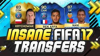 CRAZY FIFA 17 CONFIRMED TRANSFERS!