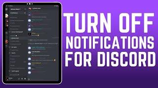 How to Turn Off Discord Call Notifications on iPad