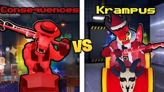 Old Man Krampus VS Consequences.. (Five Nights TD)