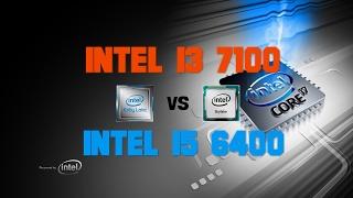 i3 7100 vs i5 6400