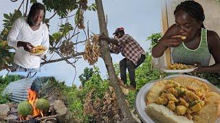 Ackee & Saltfish | Roast & Fry Breadfruit | Working on the baluster