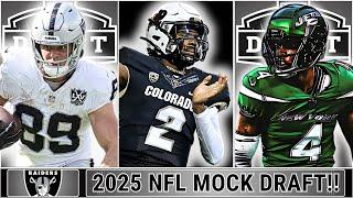 Las Vegas Raiders 7 Round NFL Mock Draft | Full Comprehensive Off-Season Breakdown