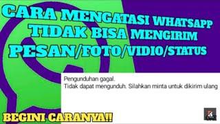 Cara Mengatasi WhatsApp Error File Tidak Bisa Mengirim Video Dan Foto||