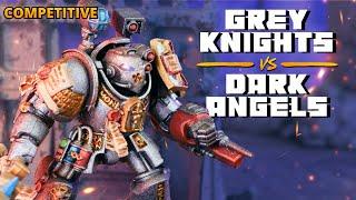 Grey Knights vs Dark Angels - A Competitive Warhammer 40k Battle Report