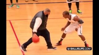 DJ Khaled Playing Basketball And It's HILARIOUS