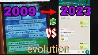 EVOLUTION OF WHATSAPP (2009-2024)                    #whatsapp