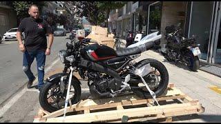 unboxing 2021 YAMAHA XSR 125cc