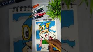 Perman Colour   #drawing #colors #perman #brushpen #cartoon #new #shortsfeed #viralvideo #shorts