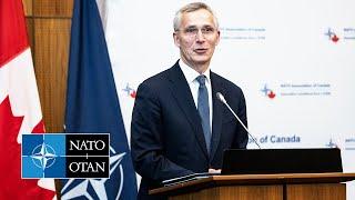 NATO Secretary General at the Sir John A. Macdonald Building, 19 JUN 2024