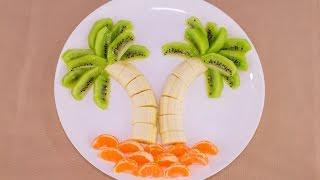 Fruit palm tree