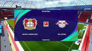 Bayer Leverkusen vs RB Leipzig | BayArena | 2020-21 Bundesliga | PES 2021