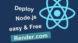 Deploy Node.js App on Render  || Free & Easy