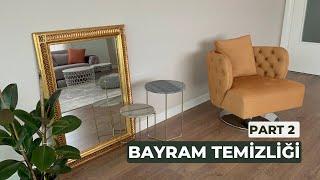 BAYRAM TEMİZLİĞİ  KIZIM İLE BERABER NASIL TEMİZLİK YAPIYORUZ  🫧