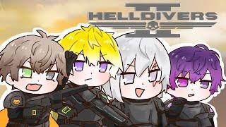 NOCTYX DIVES INTO THE ACTION 【  HELLDIVERS 2  】 【NIJISANJI EN | Alban Knox】