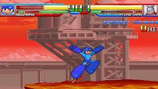 NICK54222 MUGEN: Mega Man (me) VS Fire Man (RMM)