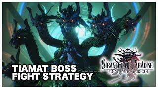 How to beat the Tiamat In Final Fantasy Origin Stranger of Paradise (Easy Guide) Boss Fight